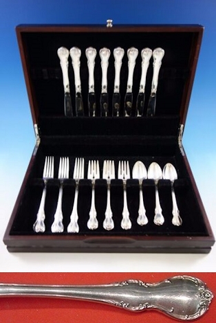 French Provincial by Towle Sterling Silver Flatware Set for 8 Service 32 Pieces